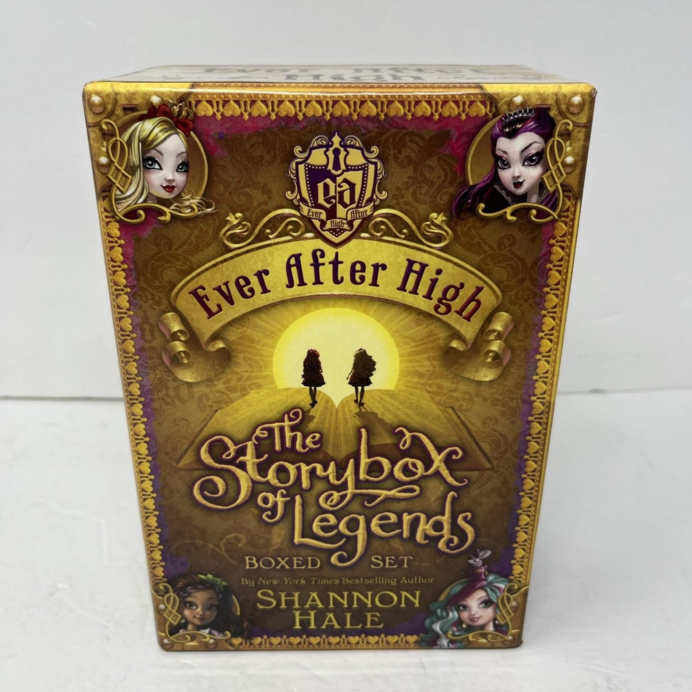 Ever After High Storybox of Legends 3 Book Boxed Set by Shannon Hale 2014 HC